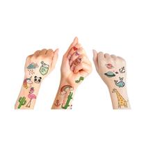 Tatuagens Temporárias De Desenhos Animados Fofos, 60 Folhas, Mais De 1000 Padrões: Animais, Tatuagens Temporárias De Desenhos Animados Fofos, 60 Folhas, Mais De 1000 Padrões: Animais,