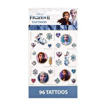 Tatuagens temporárias Disney Frozen Foil 96 para crianças Tatuagens temporárias Disney Frozen Foil 96 para crianças