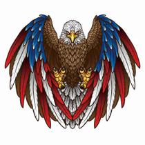 Tatuagens temporárias Dopetattoo America Flag 6 folhas para adultos Tatuagens temporárias Dopetattoo America Flag 6 folhas para adultos