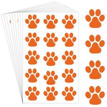 Tatuagens temporárias Harloon Paw Print 300 unidades de laranja para corpo