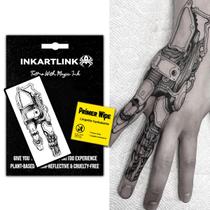 Tatuagens Temporárias INKARTLINK Dedos Mecânicos Realistas à Prova d'Água Tatuagens Temporárias INKARTLINK Dedos Mecânicos Realistas à Prova d'Água