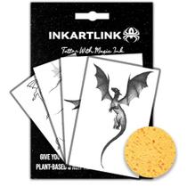 Tatuagens Temporárias INKARTLINK Dragão Ocidental à Prova d'Água Tatuagens Temporárias INKARTLINK Dragão Ocidental à Prova d'Água