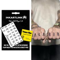 Tatuagens Temporárias INKARTLINK Gótica à Prova d'Água Tatuagens Temporárias INKARTLINK Gótica à Prova d'Água