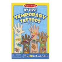 Tatuagens Temporárias Melissa & Doug - Kit Azul - Minhas Primeiras Tatuagens