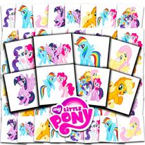 Tatuagens temporárias MLP My Little Pony 70+ para festa infantil