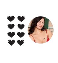 Tatuagens Temporárias Modelos Corações Detalhes Mensangem