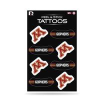 Tatuagens temporárias Rico Industries NCAA Minnesota Golden Gophers