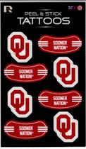 Tatuagens temporárias Rico Industries NCAA Oklahoma Sooners