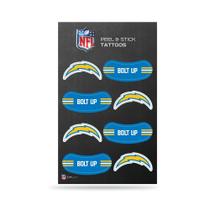 Tatuagens temporárias Rico Industries NFL Football Chargers