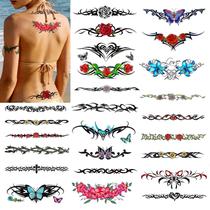Tatuagens Temporárias Roarhowl à Prova d'Água Floral Tribal 36pcs Tatuagens Temporárias Roarhowl à Prova d'Água Floral Tribal 36pcs