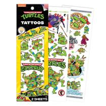 Tatuagens temporárias Savvi Teenage Mutant Ninja Turtles 17ct