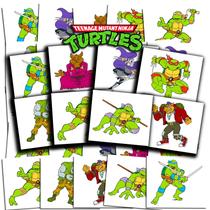 Tatuagens temporárias Teenage Mutant Ninja Turtles TMNT x70
