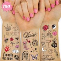 Tatuagens temporárias xo, Fetti Realistic Bachelorette Party Tatuagens temporárias xo, Fetti Realistic Bachelorette Party