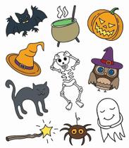 Tatufun - Tatuagem Temporária Infantil - Halloween Caldeirão