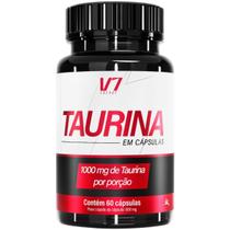 Taurina 1000Mg Por Porção 60 Cápsulas - V7 Energy