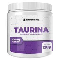 Taurina em Pó 120g New Nutrition