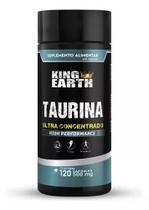 Taurina Pura High Performance 500 Mg 120 Cáps King Earth