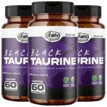 Taurina Suplemento Alimentar Vegano 60 Cápsulas 1000mg Kit com 3 Taurina Suplemento Alimentar Vegano 60 Cápsulas 1000mg Kit com 3