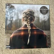 Taylor Swift Evermore 2 LP Vinil Colorido Capa Dupla Importado Lacrado Edição Especial