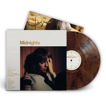 Taylor Swift - LP Midnights: Mahogany Edition Vinil + Litografia Autografada