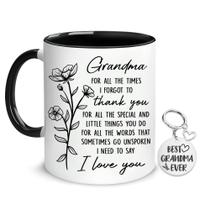 Taza de café Hyturtle regalo para abuela 325 ml cerámica