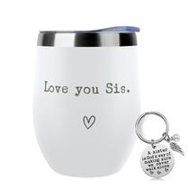 Taza de Café SHOW-YA Te Quiero Hermana para Hermana 350mL Blanca Taza de Café SHOW-YA Te Quiero Hermana para Hermana 350mL Blanca
