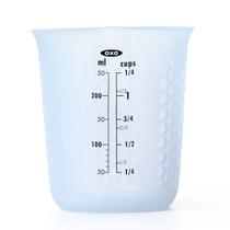 Taza medidora OXO GG Exprime y Vierte 250 mL Silicona Transparente Taza medidora OXO GG Exprime y Vierte 250 mL Silicona Transparente