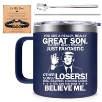 Taza para Beber Fufendio para Hijo 414 ml con Doble Pared Aislada