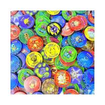 Tazos Pokémon Ash & Pikachu - 1ª Edição - Conjunto Inicial de Cartões Acrílicos