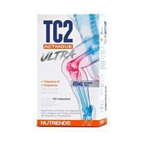 TC2 Colágeno Tipo II Ultra Actmove 550mg 60 Cápsulas Nutrends TC2 Colágeno Tipo II Ultra Actmove 550mg 60 Cápsulas Nutrends