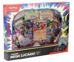 Tcg Pokemon Fogo Fantasmagorico Box Mega Lucario