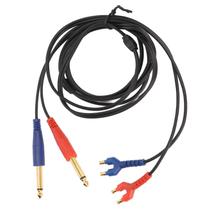 TDH39 Audiômetro Headphone Cable, Headset Wire, cabeça reta, ar estável Condução