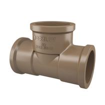 Tê 20mm pvc soldável marrom fortlev