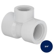 Tê 90 com Rosca 3/4'' Branco - Tigre