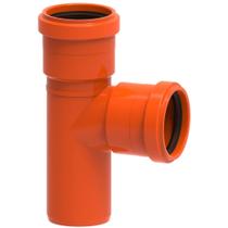Tê 90º Graus Esgoto Redux DN100mm Laranja - 100002804 - TIGRE Tê 90º Graus Esgoto Redux DN100mm Laranja - 100002804 - TIGRE