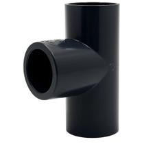 Tê 90º PVC-U PN16 4" SCH80 Solda - Aqua Plastic Tê 90º PVC-U PN16 4" SCH80 Solda - Aqua Plastic
