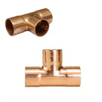 Tê cobre 15mm Tee Sem anel 611A ELUMA