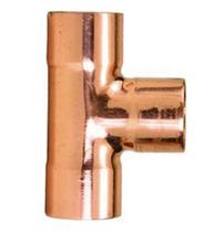 Te de Cobre 28mm Sem Anel Eluma