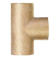 Te de Cobre Latão 79mm Sem Anel BKA