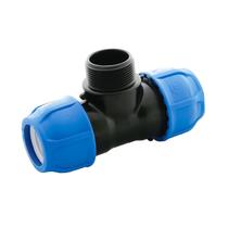 Te de comprenssao para pead rosca 75mm 3'