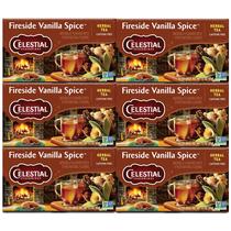 Té de hierbas Celestial Seasonings Fireside Vainilla y Especias 120 bolsas Té de hierbas Celestial Seasonings Fireside Vainilla y Especias 120 bolsas
