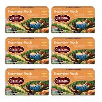 Té de Hierbas Celestial Seasonings Sleepytime Durazno 20 Bolsitas x 6