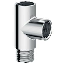 Te De Latão Cromado 90 Machoxfemea 1/2X1/2 Censi 85052