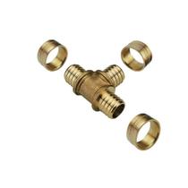 TÊ de Redução 16X20X16 E 20X16X20 para Água Metálico PEX COD: 97445 E 97447