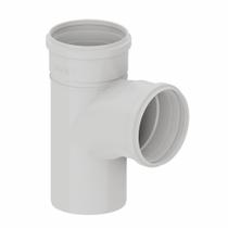 Tê de Redução Curto Esgoto 100x75mm Branco