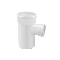 Te de Redução para Esgoto Branco - Krona, Tamanho: 100x50mm