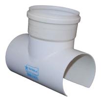 Te Derivação Para Esgoto Liga Facil 100 X 75mm 4 Polegadas