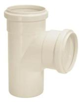 Tê Esgoto Amanco 50mm PVC Branco Série Normal Tê Esgoto Amanco 50mm PVC Branco Série Normal