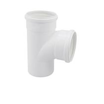 Te Esgoto Branco 75mm - Krona, Tamanho: 75mm