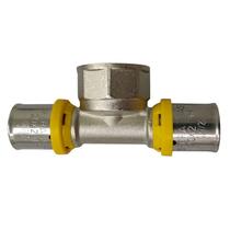 TÊ Fêmea Prensar Gás 20MMX1/2" Multicamada Sferagas Kit com 20 unidades TÊ Fêmea Prensar Gás 20MMX1/2" Multicamada Sferagas Kit com 20 unidades